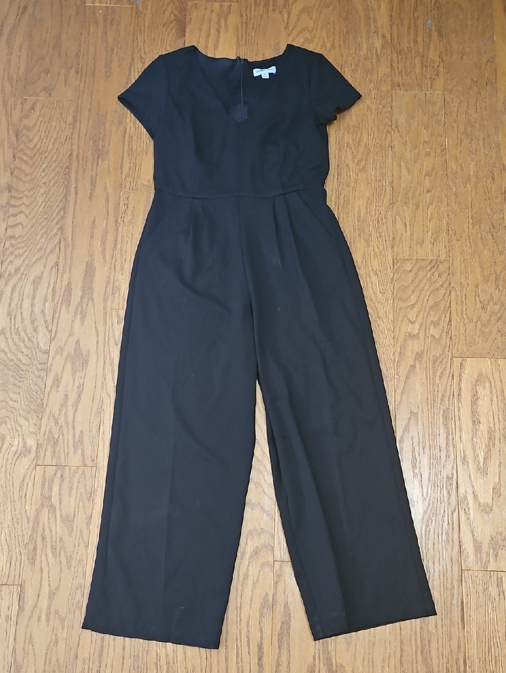 Shelby & Palmer black wide leg jumpsuit